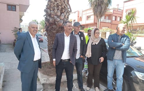 انطلاق حملة نظافة كبرى بمقاطعة بطانة بمدينة سلا