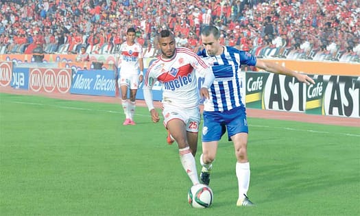 اتحاد طنجة يحرج بطل افريقيا بعقر داره بهدف النغمي، و عموتة تحت المجهر