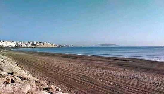 تراجع البحر عدة أمتار بشواطئ جهة طنجة تطوان الحسيمة