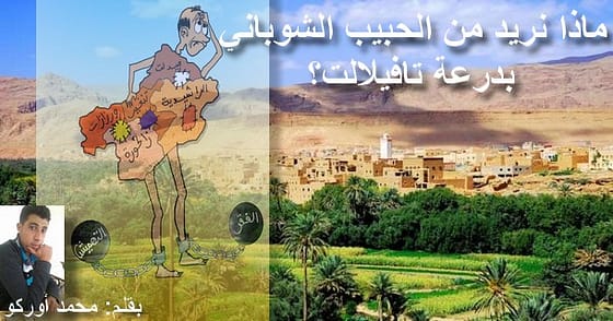 ماذا نريد من الحبيب الشوباني بدرعة تافيلالت؟