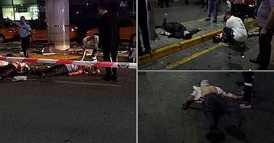عــَاجل.. 10 قتْلــى و 40 جريحــًا فـي انفجارَيْــن بمَطــــار أتاتــُـورك بإسطَمْبـــــول